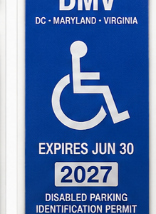 DC/Maryland/Virginia Handicap Permit